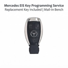 Mercedes EIS Key Programming Service Replacement Key Included | Mail-In Bench picture