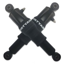 Dirty Air Rear Steel Air Ride Shocks Suspension Pair Harley Touring Bagger 80-23 picture