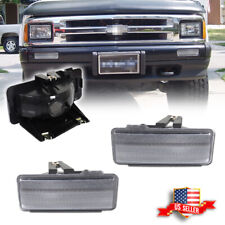 Clear Front Bumper Turn Signal Lights For 1994-1997 Chevy S10 Blazer GMC Sonoma picture