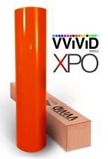 VVivid Xpo Gloss Orange Vinyl Car Wrap Film | V145 picture