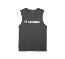Kawasaki Men's River Mark Muscle Tank Shirt Grey XL [s] K003-2636-BKXL picture
