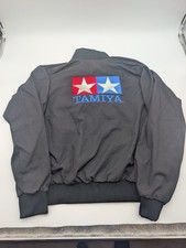 Vintage Men's Tamiya RC Car Racing Jacket - Black Color From 1990's Size XL picture