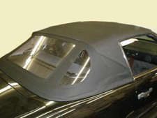 Mercedes SL Roadster R129 1990-2002 Convertible Top, Stayfast Canvas, Black picture