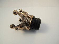 Harley Gas Cap CROWN, handmade bronze, custom bike picture