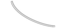 Nissan OEM Front Weather-Strip Seal 65820-6JF0A Hood Door Trim picture