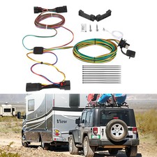 BX88368 Towing Wiring Harness kit Fits for Blue Ox EZ for Jeep Willys 2021-2024 picture