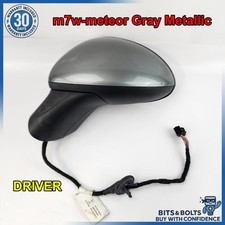 11-14 Porsche Cayenne 958 GTS Left Side Rear View Door Mirror w/Blind Spot OEM picture