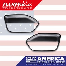 DashSkin Molded Door Panel Inserts for 04-09 Ford Mustang in Black picture