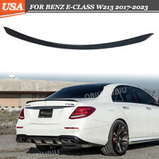 For Mercedes Benz W213 E53 AMG 2017-2023 E63S Style Rear Trunk Spoiler Wing Lip picture