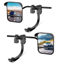 Universal Clip on Towing Mirrors Extensions for Towing, Side Mirror Extenders fo picture