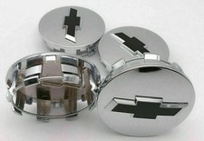 4X Chrome 83mm Wheel Center Hub Caps For Suburban Tahoe Silverado 1500 2014-2023 picture