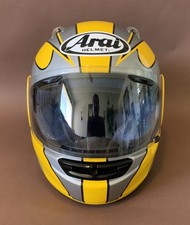 Arai Signet GTR Full Face Motorcycle Yellow Helmet Small SNELL DOT Made in Japan picture