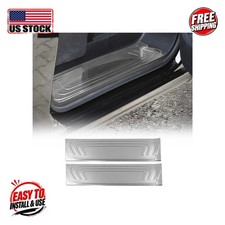 MERCEDES VITO W447 2014- Door Sill Cover Norm S.Steel Gloss Silver 2 Pcs picture