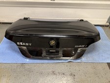OEM BMW Trunk Lid Assembly Black Sapphire E60 545i Complete Deck Lid picture