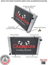 RN Champion 3 Row Radiator for 1966 1967 Lincoln Continental V8 Engine #CC6667 picture