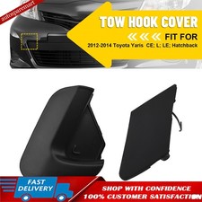 1/2set Front Bumper Tow Hook Cover Fit Toyota Yaris 12-14 52127-52931 521290D050 picture