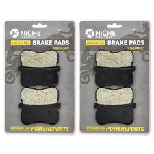 NICHE Brake Pad Set for Harley Davidson Freewheeler Tri Glide Rear Organic 2Pack picture