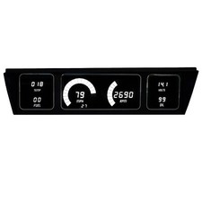 1977-1990 Chevy Impala Caprice Digital Dash Panel Gauge Cluster WHITE LEDs picture