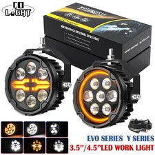 COLIGHT Propel Series Motorcycle LED Auxiliary Lights Spot Fog Lamp Yellow+White picture