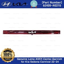 OEM 92409R0210 Genuine Lamp ASSY Center Garnish for Kia Sedona Carnival 22-24 picture