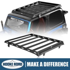 Hooke Road Roof Rack Cargo Basket Carrier Aluminum For Jeep Wrangler TJ 97-06 picture