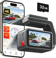 REDTIGER F4 Dash Cam Front 4K Dash Camera, 5.8GHz WiFi 2