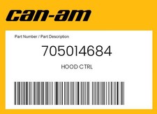 Can-Am Genuine Hood Ctrl - 705014684 picture
