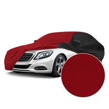 For Lexus LFA 12 Satin Stretch Indoor Pure Red Custom Car Cover w Black picture