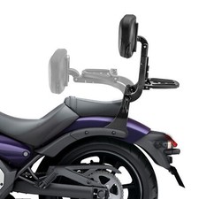 Black Multi-Purpose Backrest Sissy Bar For Kawasaki Vulcan S EN650 2017-later picture
