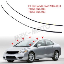 Molding L&R Drip Side Set 73168-SNA-013 73158-SNA-013 For HONDA CIVIC 2006-2011 picture