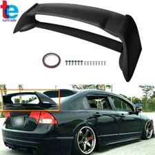 Mugen style Rear Trunk Spoiler Wing Unpainted for Honda 2006-11 Civic 4DR Sedan picture