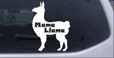 Mama Llama With Llama Silhouette   Car or Truck Window Laptop Decal Sticker picture