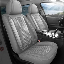 SCITOO 2PCS Car Seat Covers, Waterproof Front Seat Covers Automotive Seat Covers picture