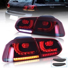 VLAND Full LED Tail Lights For Volkswagen Golf 6 MK6 2010-2014 W/Sequential picture