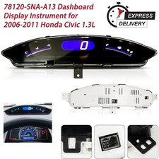 For 2006-11 Honda Civic Sedan Speedometer Upper Dash Display Gauge Instrument US picture