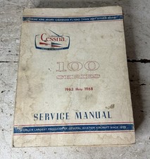 Vintage Cessna 200 Series Service Manual 1966 And On Airplane picture