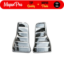 1946 1947 1948 PLYMOUTH P15 BRAND NEW PAIR STONE/GRAVEL SHIELDS picture