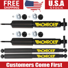 Monroe Set of 2 Front & 2 Rear Shocks For Chevy GMC Silverado 1500 2WD RWD ONLY picture