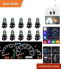 Durable T5 LED Dashboard Bulbs, Pack of 10 - Efficient & Long-Lasting Lighting picture