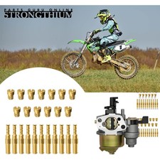 Versatile 24-Pcs Carburetor Jet Kit for Nibbi, Honda, Suzuki & Kawasaki Models picture