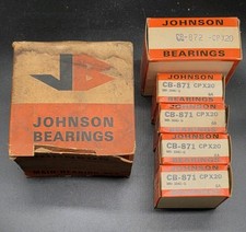 Johnson Main Bearings Set .020 For 1958-1965 V8 Ford 348 409 W-block Made USA picture