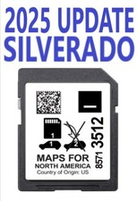 *LATEST UPDATE* NEW 2025 GPS NAVIGATION SD CARD 2019-2022 SILVERADO MODELS picture