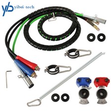 12FT 3-in-1 Wrap Set Air Line Hose Assemblies Fit For Semi Truck Tractor Trailer picture