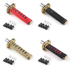 15cm Samurai Sword Automatic Gear Shift Knob Shifter Katana Metal Universal New picture