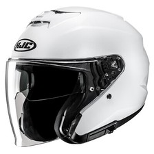 HJC i31 Sun Shield Motorcycle Helmet White LG Large I-31 DOT USA picture