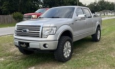 Painted UX INGOT SILVER For 09-14  F150 OE Style Fender Flares Protector 4PCS picture