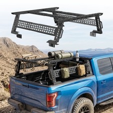 For 02-26 Ram 1500 Adjustable Overland Truck Bed Rack Cargo Rack Max 67