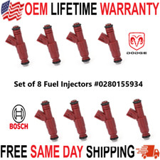 UPGRADED OEM Bosch x8 4hole 24LB Injectors for 00-03 Dodge 3.9L 5.9L ADD MPG&HP picture