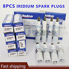 8PCS 41-962 IRIDIUM Spark Plugs For GMC Sierra Chevy Silverado 19299585 picture