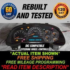 2002-2004 Chevy Trailblazer Gauge Cluster picture